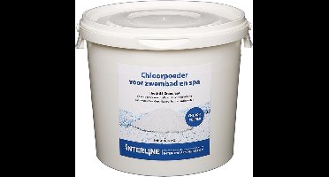 Interline Shock 55 Chloorgranulaat 5 kg | zwembad | spa | jacuzzi | poeder |chloor