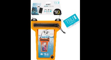 Nite Ize RunOff Waterdichte Telefoon zakje oranje met TRU Zip rits