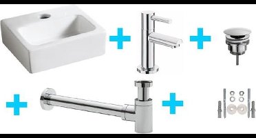 Wiesbaden One Pack Wiesbaden one-pack Leto fontein met Amador toiletkraan chroom