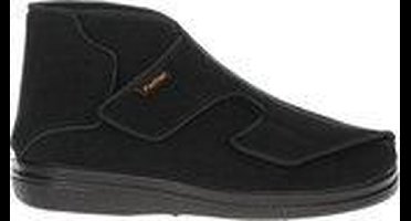 Fischer - Verbandpantoffel -13999 - Zwart - Klittenband - Maat 43