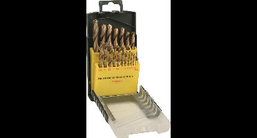 Bosch HSS-TiN Metaalborenset - DIN 338 - 19-delig