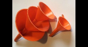 Trechterset 4-delig 12/9,5/7/5cm