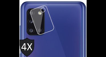 Camera Screenprotector geschikt voor Samsung Galaxy A31 - 4x Glas Screen Protector