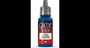 Vallejo Hobbyverf Acrylverf - 72021 Game Color - Magic Blue - Acryl - Verf flesje - 18 ml