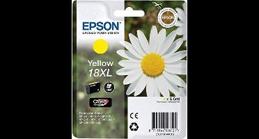 EPSON 18XL inktcartridge geel high capacity 6.6ml 450 paginas 1-pack RF-AM blister
