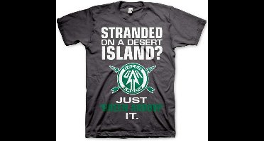 DC Comics Arrow Heren Tshirt -M- Just Green Arrow It Grijs