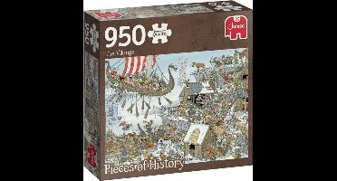 Jumbo Premium Collection Puzzel De Vikingen - Legpuzzel - 950 stukjes