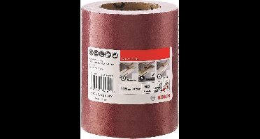 Bosch schuurrol hout 115 mm x 5 m - korrel 80