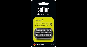 Braun Series 3 21B - Elektrisch Scheerapparaat Vervangende Scheerkop - Scheerblad Zwart