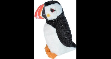 Wild Republic Papegaaiduiker knuffel - Vogel met geluid - 14 cm