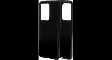 Mobiparts hoesje geschikt voor Samsung Galaxy S20 Ultra - Zacht TPU - Schokabsorberend TPU - Grip Coating - Zwart