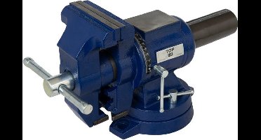 Bankschroef 125 mm draaibaar multifunctioneel - TOPGEAR