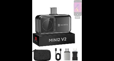 Hikmicro Mini2-V2 - warmtebeeldcamera - voor iOS en Android - 256x192 pixels - tot 400°C