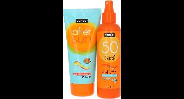 Sence Sunscreen Lotion SPF 50 + Aftersun - 2 x 200 ml