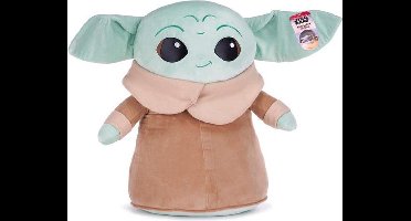 Baby Yoda – Star Wars The Mandalorian Pluche Knuffel XL 55 cm - Speelgoed knuffels voor kinderen jongens meisjes - Baby Yoda Grogu Groku, Mandalorian, Chewbacca, Storm Trooper, Darth Vader, Luke Skywalker - Grote Star-Wars Knuffel Cadeau