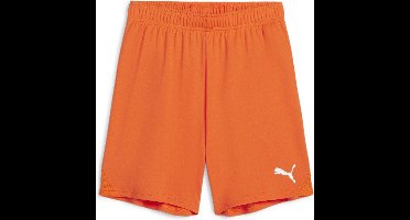 PUMA teamGOAL Shorts Jr Unisex sportbroek - Rickie Orange-PUMA White
