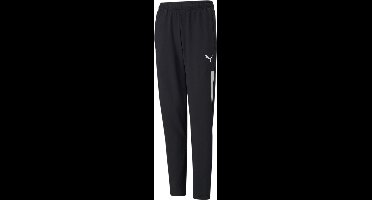 PUMA teamLIGA Training Pants Pro Jr Unisex sportbroek - Puma Black-Puma White