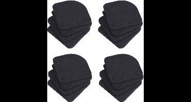 Trillingsdempers wasmachine - Wasmachine voetjes anti trilling vibratie dempers - 16 stuks - Voetjes wasmachine & droger - Anti trillings / vibratie dempers pads - Antislip rubber - Extra dik - Antislipmat