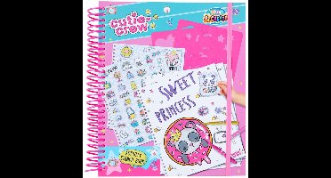 Twisk kleurboek Cutie Crew sjabloon activiteiten voor kinderen.