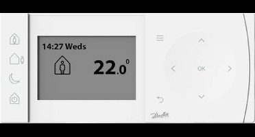 Danfoss klokthermostaat TPOne-OT, OpenTherm, modulerend