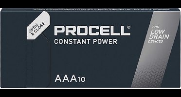 Batterijen Constant AAA 10 stuks | Batterij Duracell Alkaline