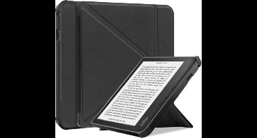 Qatrixx Luxe beschermhoes - cover - hoes - Kobo Sage - Zwart