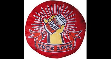 The Simpsons - Duff Beer Kussen - Rond - 40cm