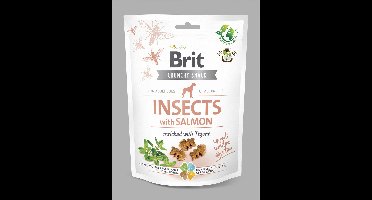 Brit Dog Crunchy Cracker 160 g - Hondensnacks - Insecten&Zalm&Thijm