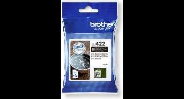 Brother LC422BK - Inktcartridge - Zwart