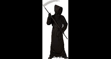Horror pak zwarte griezel magere hein