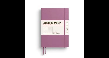 Leuchtturm notitieboek dusty rose dotted medium hardcover a5 145x210mm