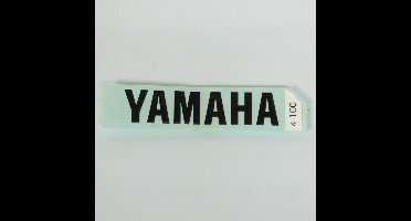 stickers yamaha zwart 98x22mm voor motor yamaha 125 dt 2002 99244-001
