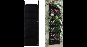 New Age Devi - Verticale tuin - 2 stuks | outdoor | Planter bag voor balkon, muur en meer | Kruiden en planten