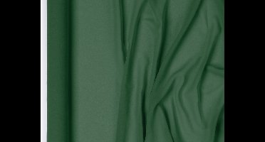Chiffon decoratiestof donkergroen, 48cm x 5 meter - tafelloper - feestdedoratie