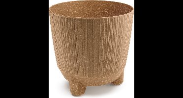 Bloempot Buiten Binnen Rond Ryfo N Eco Wood 20cm NATUREL Prosperplast / 2 STUKS!