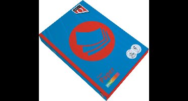 Kopieerpapier quantore colour a4 120gr diepblauw | 5 stuks