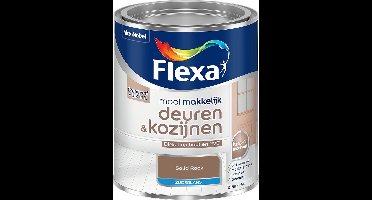 Flexa - Mooi Makkelijk Deuren & Kozijnen Zijdeglans - Solid Rock - Mengverf - 0.75 L