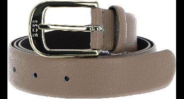 BOSS Leren Riem Anna Leather Belt W100 Taupe