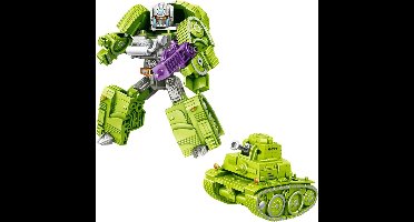 oCreon Transforming Auto Robot Speelgoed Tank Robot Actiefiguren STEM Leren Cadeau 6-12 Jaar