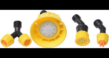 Gloria sproeikop set kunststof- voor Tukan 1600E