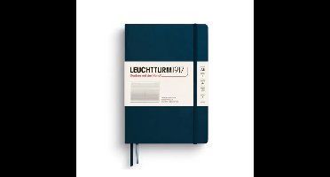 Leuchtturm notitieboek deep sea lined medium hardcover a5 145x210mm