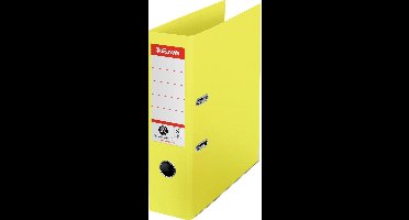 Esselte No. 1 Ordner A4 - Rugbreedte van 75mm - 100% Gerecycled Karton - Geel