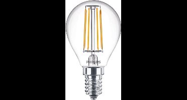 Philips - Master Value LEDluster E14 Kogel Filament Helder 3.4W 470lm - 927 Zeer Warm Wit | Beste Kleurweergave - Dimbaar - Vervangt 40W