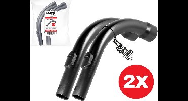 2x Vervangende Handgreep geschikt voor O.a. Miele C1, C2, S2000, S4000, S5000, S6000, S8000, S2, S4, S5, S6 en S8 series - Pistoolgreep van hoge kwaliteit - Simpel zelf uw greep vervangen van uw stofzuiger!