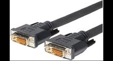 Vivolink PRODVILD20 DVI kabel 20 m DVI-D Zwart