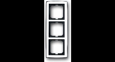 ABB Busch-Jaeger afdekraam 3-voudig - solo chroom glans (1723-80G)