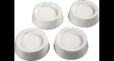 Xavax Trillingsdempers 4 Stuks Wit