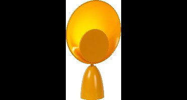 Lucide CASTAMAR - Tafellamp - Ø 25,5 cm - LED - 1x8W 2100K - Okergeel
