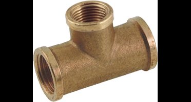 Bonfix Draadfitting T-stuk - verlopend 1/2 x 3/8 x 1/2 - 3 x binnendraad