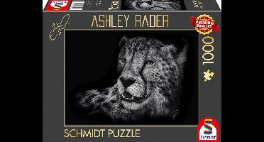 Schmidt puzzel cheetah 1000 stukjes - legpuzzel dieren kunst.